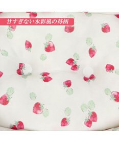 PET PARADISE 苺柄 四角型クール カドラーベッド（38cm）