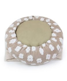 PET PARADISE ペットパラダイス ボア寝袋 丸型 《お花柄》S 径50cm  超小型犬