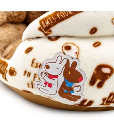 PET PARADISE ・リサとガスパール 遠赤外線 つぼ型ボア カドラー