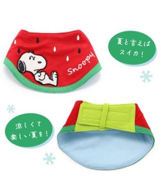 PET PARADISE スヌーピー スイカ柄 クールネック バンダナ 《保冷剤付き》【小型犬】