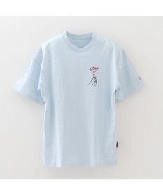 PET PARADISE ペットパラダイス Mai Kuraki　LOVE  オーナー Ｔシャツ  《ブルー》　ユニセックス