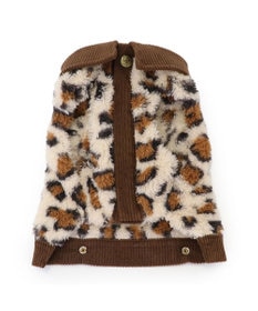 PET PARADISE Lee レオパード ボア ベスト 小型犬