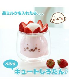 Mother garden しろたん ダブルウォールボウル 《ぺろり/もぐもぐ》 単品