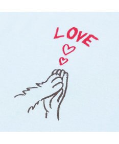 PET PARADISE ペットパラダイス Mai Kuraki　LOVE  オーナー Ｔシャツ  《ブルー》　ユニセックス