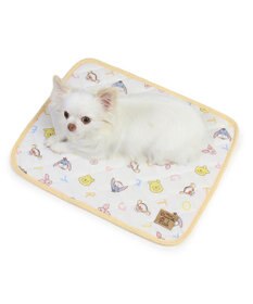 PET PARADISE ディズニー くまのプーさん  クール マット《ハッピー柄》小型犬 48×40㎝
