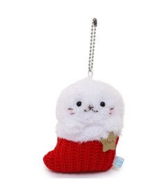 Mother garden しろたん クリスマス靴下キーホルダー 《しろたん》 単品