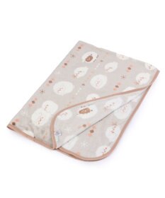 Mother garden しろたん ハーフ毛布 《しろたん＆羊》