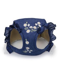 PET PARADISE ペットパラダイス デニムフリルハーネス ＳＭ