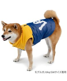 PET PARADISE Lee 切り替え 綿入ベスト 中型犬