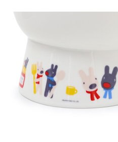 PET PARADISE リサとガスパール 高さのある フードボウル 《朝食柄》 小型犬