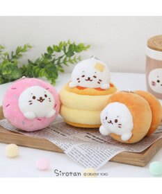 Mother garden しろたん はまったキーホルダー 《パンケーキ》 単品