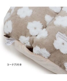 PET PARADISE ペットパラダイス 遠赤外線 ボア ドーム型寝袋 《お花柄》 小型犬