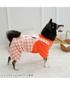 PET PARADISE スヌーピー ボア サロペット 《 クッキー柄 》 中型犬
