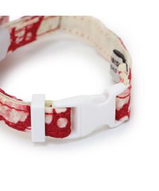 PET PARADISE ペットパラダイス 和帯 ねこ首輪 《赤》 小 / 中