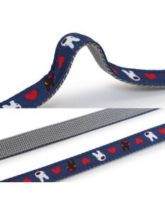 PET PARADISE リサとガスパール ハート柄リード SS~S