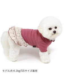 PET PARADISE ペットパラダイス ペティヒート プレミアム  ワンピース 《花ボタン柄》 小型犬