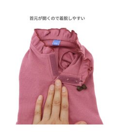 PET PARADISE ペットパラダイス ペティヒート プレミアム  ワンピース 《花ボタン柄》 小型犬