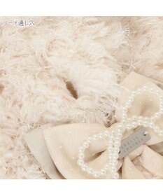 PET PARADISE cherircouture ドットリボン ポンチョ 《ホワイト》 小型犬