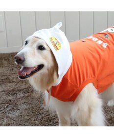 PET PARADISE スヌーピー  おでかけ柄  パーカー 《オレンジ》中型犬  大型犬