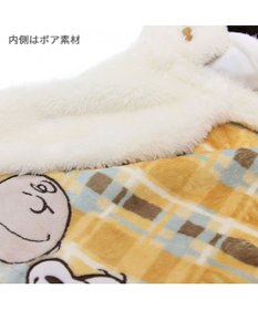 PET PARADISE スヌーピー ポンチョ 《にっこりチェック柄》小型犬