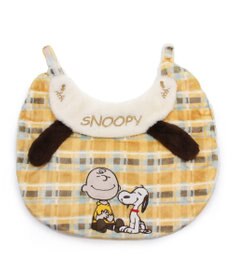 PET PARADISE スヌーピー ポンチョ 《にっこりチェック柄》小型犬