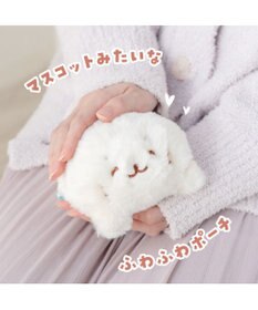 Mother garden しろたん マルチポーチ 《にっこり顔》 単品