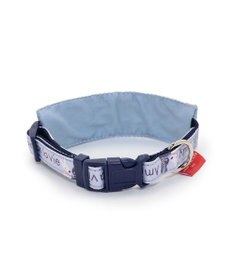 PET PARADISE リサとガスパール  襟付き 首輪《であい柄》 ３Ｓ 小型犬