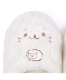 Mother garden ふわふわスリッパ 《しろたん＆羊 》レディース フリーサイズ