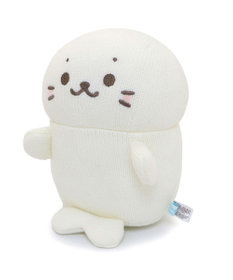 Mother garden しろたん あみぐるみ お座り マスコット 《しろたん/らっこいぬ》 単品