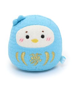 Mother garden しろたん 手のり ちりめん だるま マスコット ちびちびマスコット 8cm 【単品】