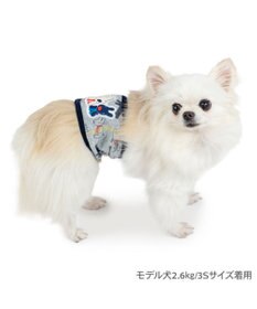 PET PARADISE リサとガスパール マナーベルト 総柄 小型犬