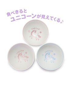 Mother garden マザーガーデン ユニコーン くっつきにくい ご飯茶碗 小盛 ピンク