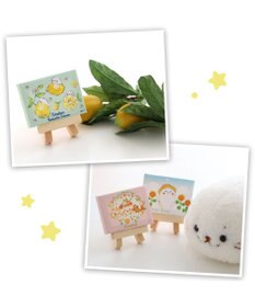 Mother garden しろたん ミニキャンバス コレクション第二弾　単品