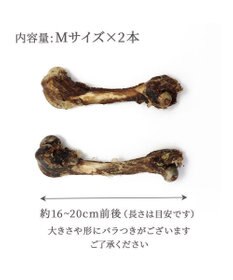 PET PARADISE ≪数量限定≫  鹿 げん骨 デンタルおやつ Mサイズ×2本 純国産