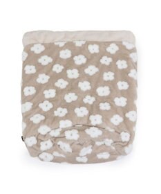 PET PARADISE ペットパラダイス ボア寝袋 筒型《お花柄》 Ｍ 小型犬