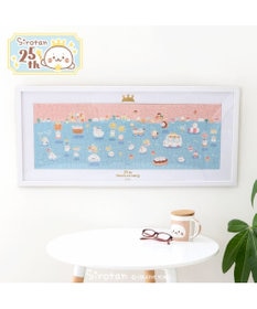 Mother garden しろたん パズルアートボード 《25周年にっこりパレード柄》