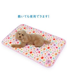 PET PARADISE ディズニー ミニーマウス 花柄 クールブランケット (90×60cm)