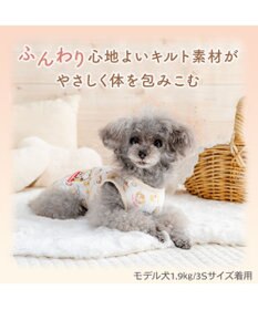 PET PARADISE スヌーピー キルトベスト 《頬杖柄》 小型犬