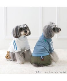 PET PARADISE ペットパラダイス トレーナー パンツつなぎ 《ブルー》 小型犬