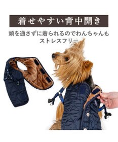 PET PARADISE J.PRESS  アウターハーネス オニオン 《ネイビー》 小型犬
