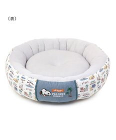 PET PARADISE スヌーピー 丸型 カドラーベッド（70cm） サーフ