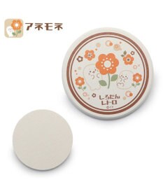 Mother garden しろたん 珪藻土 コースター レトロ 単品 《 チューリップ柄 / アネモネ柄 》