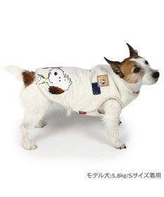 PET PARADISE スヌーピー 背中開き ベスト 《兄弟柄》 小型犬