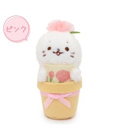 Mother garden しろたん カーネーションマスコット 《ピンク》 単品