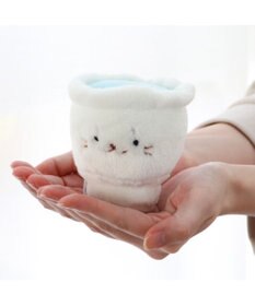 Mother garden しろたん 白いものシリーズマスコット 《おちょこ》 店舗限定