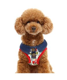 PET PARADISE スヌーピー ベストハーネス 《ペア柄》　Ｓ