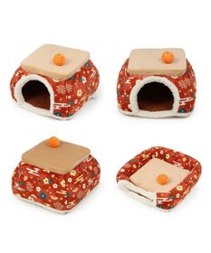 PET PARADISE ペットパラダイス こたつハウス 《お花柄》 50cm