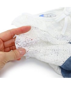 PET PARADISE ペットパラダイス レース襟 スカートつなぎ 小型犬　