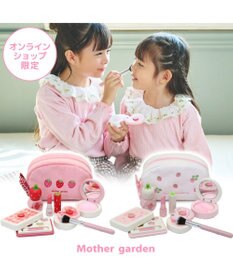 Mother garden マザーガーデン メイク ポーチセット 《ギンガムいちご》