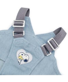 PET PARADISE スヌーピー ライトデニム オーバーオール 中型犬 大型犬